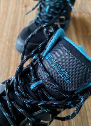 Трекінгові водонепроникні черевики soft shell від mountain  warehouse7 фото