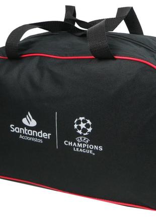 Сумка спортивная 30l santander uefa champion's league черная