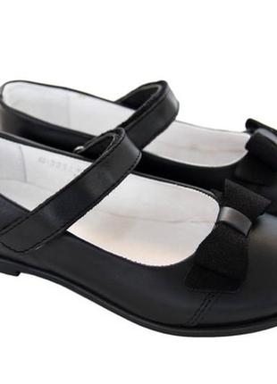 Шкіряні туфлі для дівчинки мальви 109ш-321k