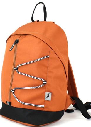 Городской рюкзак wallaby оранжевый на 21л