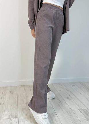 Костюм брюки и рубашка вельветовые7 фото