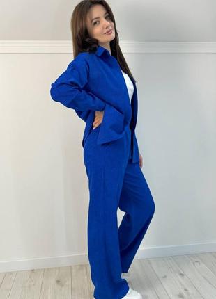 Костюм брюки и рубашка вельветовые10 фото