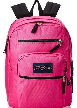 Міський рюкзак 34l jansport backpack big student рожевий6 фото