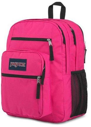 Міський рюкзак 34l jansport backpack big student рожевий3 фото