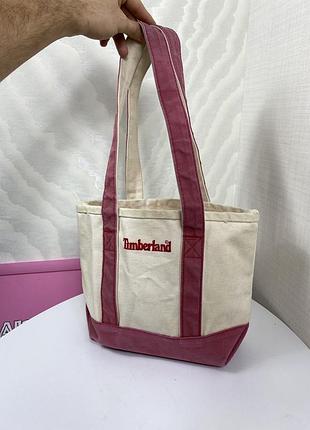 Timberland винтажный шоппер сумка тоут с ручками