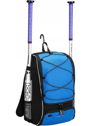 Спортивний рюкзак 22l amazon basics чорний із синім4 фото