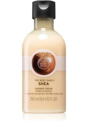 The body shop shea питательный гель для душа3 фото