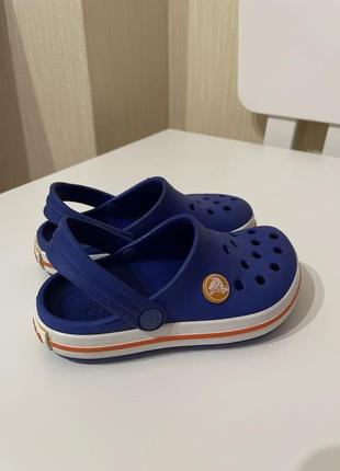 Детские босоножки crocs c8,р.25)1 фото