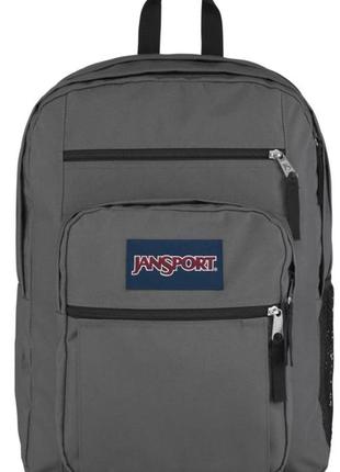 Міський рюкзак 34l jansport backpack big student сірий4 фото