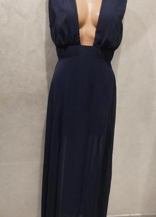 Пікантна вечірня сукня з глибоким вирізом світового бренду моди з великобританії missguided4 фото
