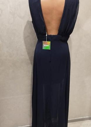 Пікантна вечірня сукня з глибоким вирізом світового бренду моди з великобританії missguided5 фото