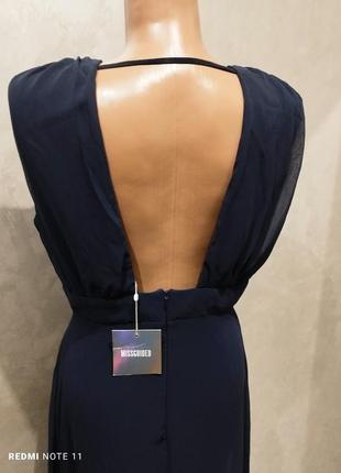 Пікантна вечірня сукня з глибоким вирізом світового бренду моди з великобританії missguided8 фото