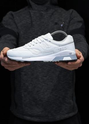 Кроссовки new balance 1500 белые6 фото