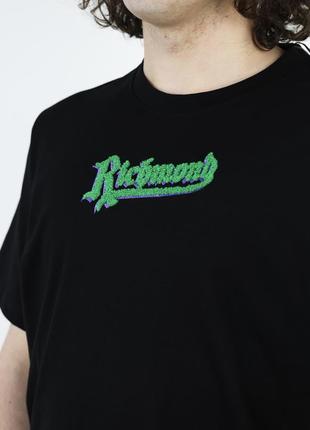 John richmond новая мужская футболка с логотипом. m-xxl. оригинал2 фото