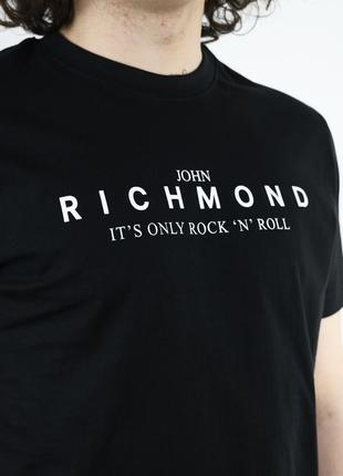 John richmond новая мужская футболка с логотипом. m-xxl. оригинал6 фото