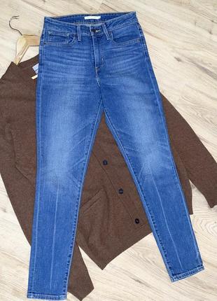 Джинси levis 721 high rise skinny3 фото