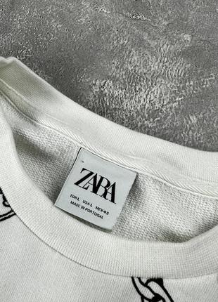 Zara man чоловічий світшот оригінал розмір л4 фото