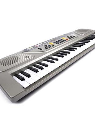 Дитячий орган з мікрофоном mq-806usb, 61 клавіша дитяче піаніно-синтезатор5 фото