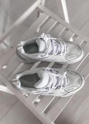 Nike mk 2 tekno шикарные женские кроссовки найк в белом цвете кожа (36-44)😍6 фото