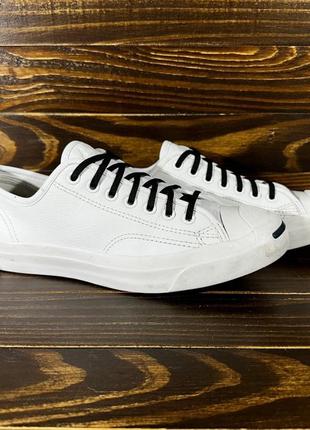 Converse jack purcell white leather оригинальные кеды