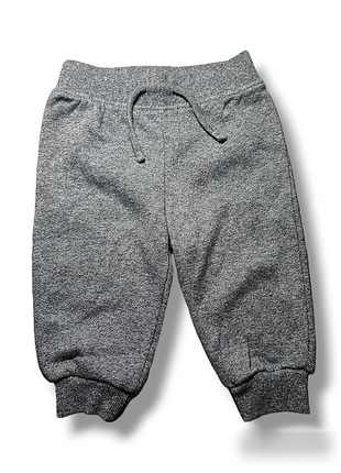 Детские теплые спортивные штаны на манжетах