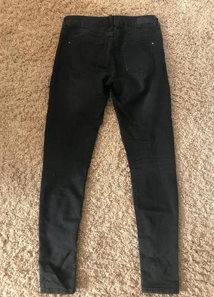 Скіні джинси, темно-сірого кольору2 фото