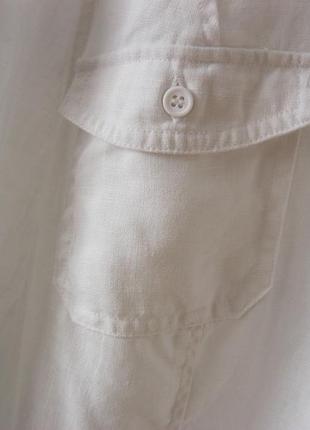 Льняная рубашка блуза пиджак кардинан лен батал 185 фото