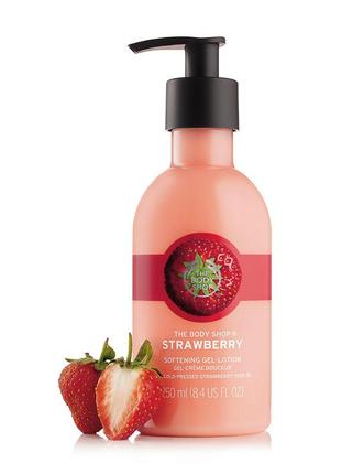 Лосьон для тела «strawberry» the body shop4 фото