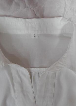 Блузка фирменная женская хлопок ukr р. 52 024бр (только в указанном размере, только 1 шт)7 фото