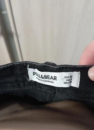 ❤️очень высокая посадка джинсы скинни pull &amp; bear3 фото