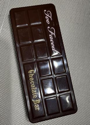 Палетка теней б/у too faced chocolate bar