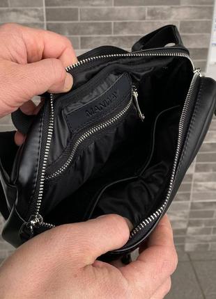 Мужская стильная нагрудная сумка слинг через плечо поясная cube 4.07 фото