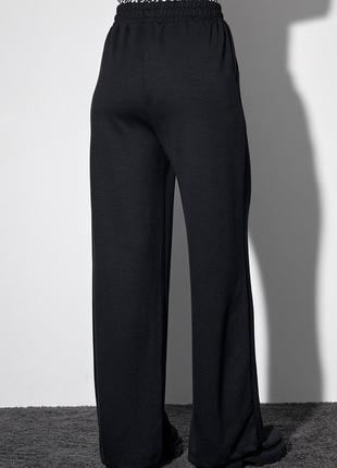 Жіночі трикотажні штани-кюлоти5 фото