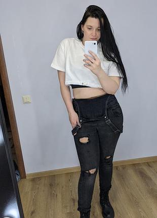 Кофта футболка белый хлопок 50%☁️
