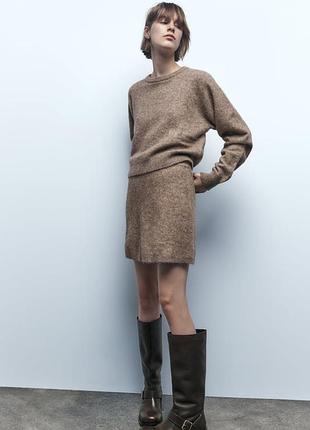 Сапоги кожаные zara2 фото
