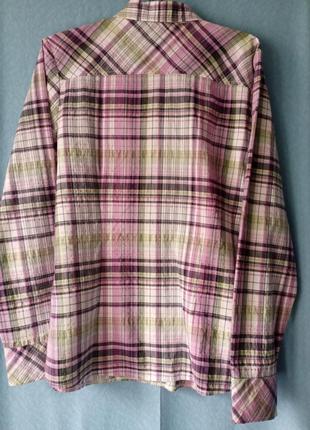 Рубашка в клетку с длинными рукавами attention collection, 40