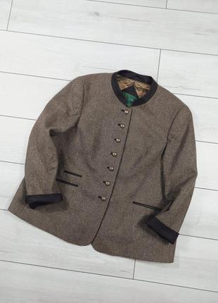 Пиджак жакет в винтажном стиле loden kern австрия