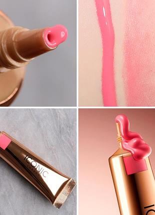 Рідкі гелеві рум'яна iconic london sheer blush power pink 12.5 мл