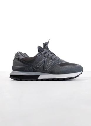 Мужские кроссовки new balance 574 legacy grey/white