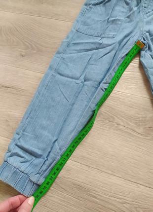 Новые легкие джинсовые джогеры на резинке sinsay4 фото