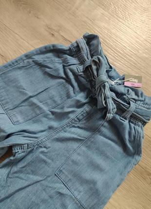 Новые легкие джинсовые джогеры на резинке sinsay7 фото