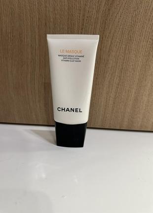 Маска для обличчя з глиною chanel anti-pollution vitamin clay mask