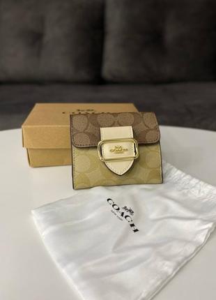 Гаманець кошелек coach small morgan