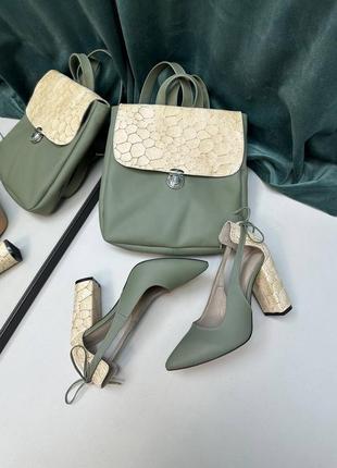 Жіночі туфлі із натуральної шкіри jolie нова колекція2024