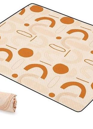 Килимок для пікніка naturehike picnic mat m 170*200 nh21fcd01 beige