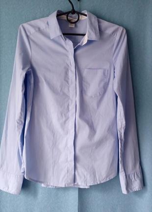 Сорочка стрейчева офісна h&m 34