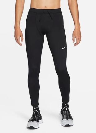 Nike running dri-fit чоловічі спортивні/бігові лосини-тайтси1 фото