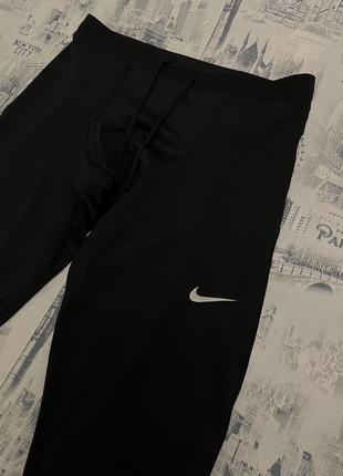 Nike running dri-fit чоловічі спортивні/бігові лосини-тайтси4 фото