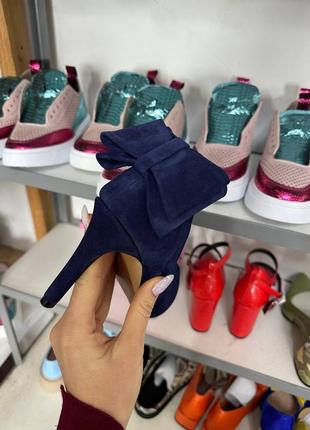 Женские туфли из натуральной замши 118 новая коллекция 20244 фото