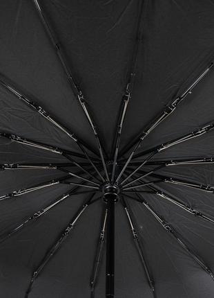 Чорні чоловіча парасолька автомат. черный мужской зонт зонтик6 фото